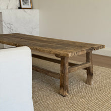 Load image into Gallery viewer, Wabi Coffee Table _ Raw Natural Elm