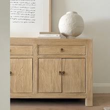 Load image into Gallery viewer, Organic Boho Sideboard _ 160cm _ Blonde Elm
