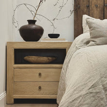 Load image into Gallery viewer, Organic Bedside Table _ XL _ Blonde Elm
