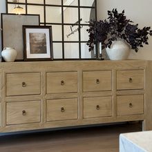 Load image into Gallery viewer, Organic Sideboard _ Ten Drawer _ Blonde Elm