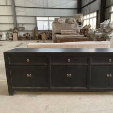 Load image into Gallery viewer, Provincial Luxe Buffet _ 230cm _ Textured Black