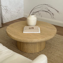 Load image into Gallery viewer, *Clearance Item* Organic Platform Coffee Table _ 100cm _ Blonde Elm