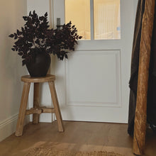 Load image into Gallery viewer, Farmhouse Worker Stool _ Aged Elm