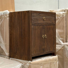 Load image into Gallery viewer, Wabi Bedside Table _ Antique Brown