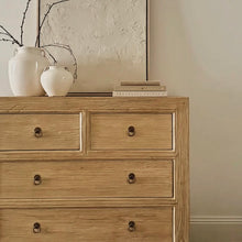 Load image into Gallery viewer, Organic Farmhouse Mini Chest _ Blonde Elm