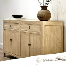 Load image into Gallery viewer, Organic Boho Sideboard _ 160cm _ Blonde Elm