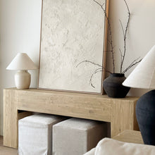 Load image into Gallery viewer, Quiet Earth Collection _ Framed Textured Canvas by Sarah Farinski _ Neutral Beige
