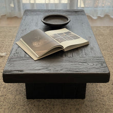 Load image into Gallery viewer, Kuro-Sabi Coffee Table _ Oak _ Rectangle _ Black Brown