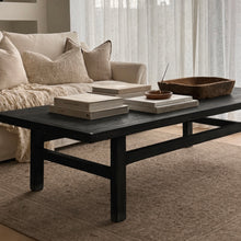 Load image into Gallery viewer, Oriental Coffee Table _ 180cm _ Rustic Black