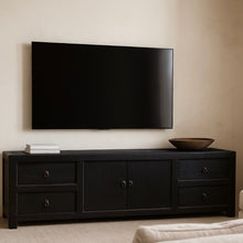 Load image into Gallery viewer, Heritage TV Unit _ 180cm _ Textured Black