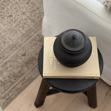 Load image into Gallery viewer, Provincial Worker Stool _ Textured Black