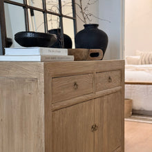 Load image into Gallery viewer, Antique Sideboard _ 120cm _ Aged Elm