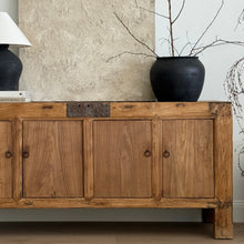 Load image into Gallery viewer, Ming Authentic Antique Sideboard _ Raw Natural Elm _ 172cm