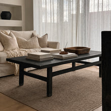 Load image into Gallery viewer, Oriental Coffee Table _ 180cm _ Rustic Black