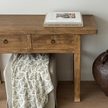 Load image into Gallery viewer, Ming Console _ Two Drawer _ 120cm _ Rustic Brown