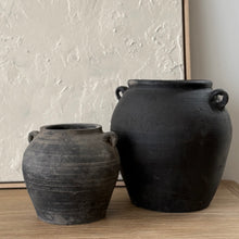 Load image into Gallery viewer, Antique Pot _ Small _ Stone Grey