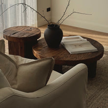 Load image into Gallery viewer, European Oak Coffee Table _ Round _ Natural