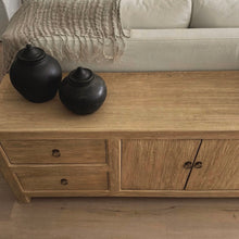 Load image into Gallery viewer, Farmhouse TV Unit _ Aged Elm