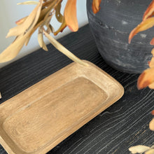 Load image into Gallery viewer, Antique Letter Tray _ Aged Elm