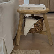 Load image into Gallery viewer, Organic Side Table _ Tri-Leg _ Blonde Elm