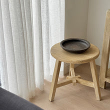 Load image into Gallery viewer, Organic Side Table _ Tri-Leg _ Blonde Elm