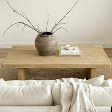 Load image into Gallery viewer, Organic Platform Coffee Table _ Blonde Elm