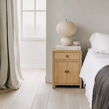 Load image into Gallery viewer, Organic Bedside Table _ Blonde Elm