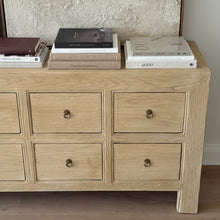 Load image into Gallery viewer, Organic Sideboard _ Ten Drawer _ Blonde Elm