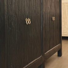 Load image into Gallery viewer, Provincial Sideboard _ 4 Door _ Black