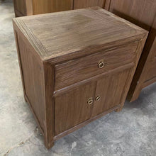 Load image into Gallery viewer, Wabi Bedside Table _ Antique Brown