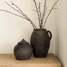 Load image into Gallery viewer, Vintage Vessel _ Handle _ Stone Grey/Black