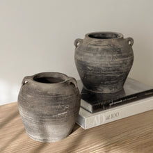 Load image into Gallery viewer, Antique Pot _ Small _ Stone Grey