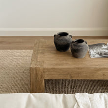 Load image into Gallery viewer, Platform Coffee Table _ Aged Elm