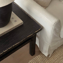 Load image into Gallery viewer, Oriental Lamp Table _ Large _ Distressed Black