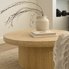 Load image into Gallery viewer, *Clearance Item* Organic Platform Coffee Table _ 100cm _ Blonde Elm