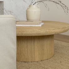 Load image into Gallery viewer, Organic Platform Coffee Table _ 100cm _ Blonde Elm