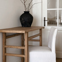 Load image into Gallery viewer, Artisan Alter Table _ Desk/Dresser/Vanity _ Aged Elm