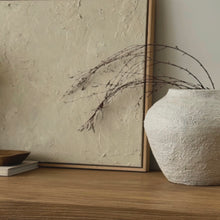 Load image into Gallery viewer, Organic Textured Pot _ White _ 2 Sizes