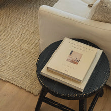 Load image into Gallery viewer, Provincial Boho Side Table _ Distressed Black