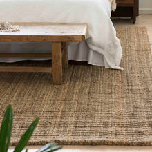 Load image into Gallery viewer, Rug _ Organic Jute _ Natural