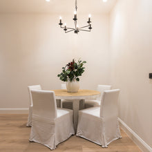Load image into Gallery viewer, Hamptons Dining _ White + Honey Elm _ 2 Sizes