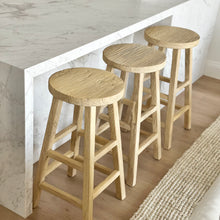 Load image into Gallery viewer, Reclaimed Elm Bar Stool