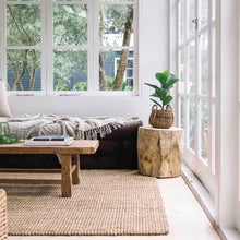 Load image into Gallery viewer, Rug _ Organic Jute _ Natural