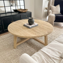 Load image into Gallery viewer, Organic Coffee Table | Round | 120cms | Natural Elm