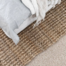 Load image into Gallery viewer, Rug _ Organic Jute _ Natural
