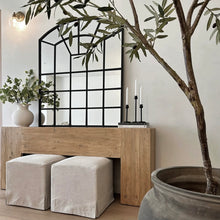 Load image into Gallery viewer, Farmhouse Hallway Table _ Earthy Brown
