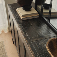 Load image into Gallery viewer, Authentic Oriental Sideboard _ 186cm _ Rustic Black
