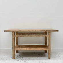 Load image into Gallery viewer, Antique Alter Table | Aged Elm
