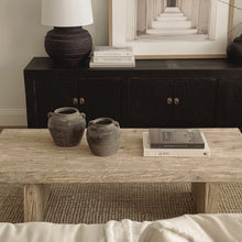Load image into Gallery viewer, Platform Coffee Table _ Whitewashed Elm
