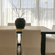 Load image into Gallery viewer, Heritage Dining Table _ 210cm _ Rustic Black + Honey Elm
